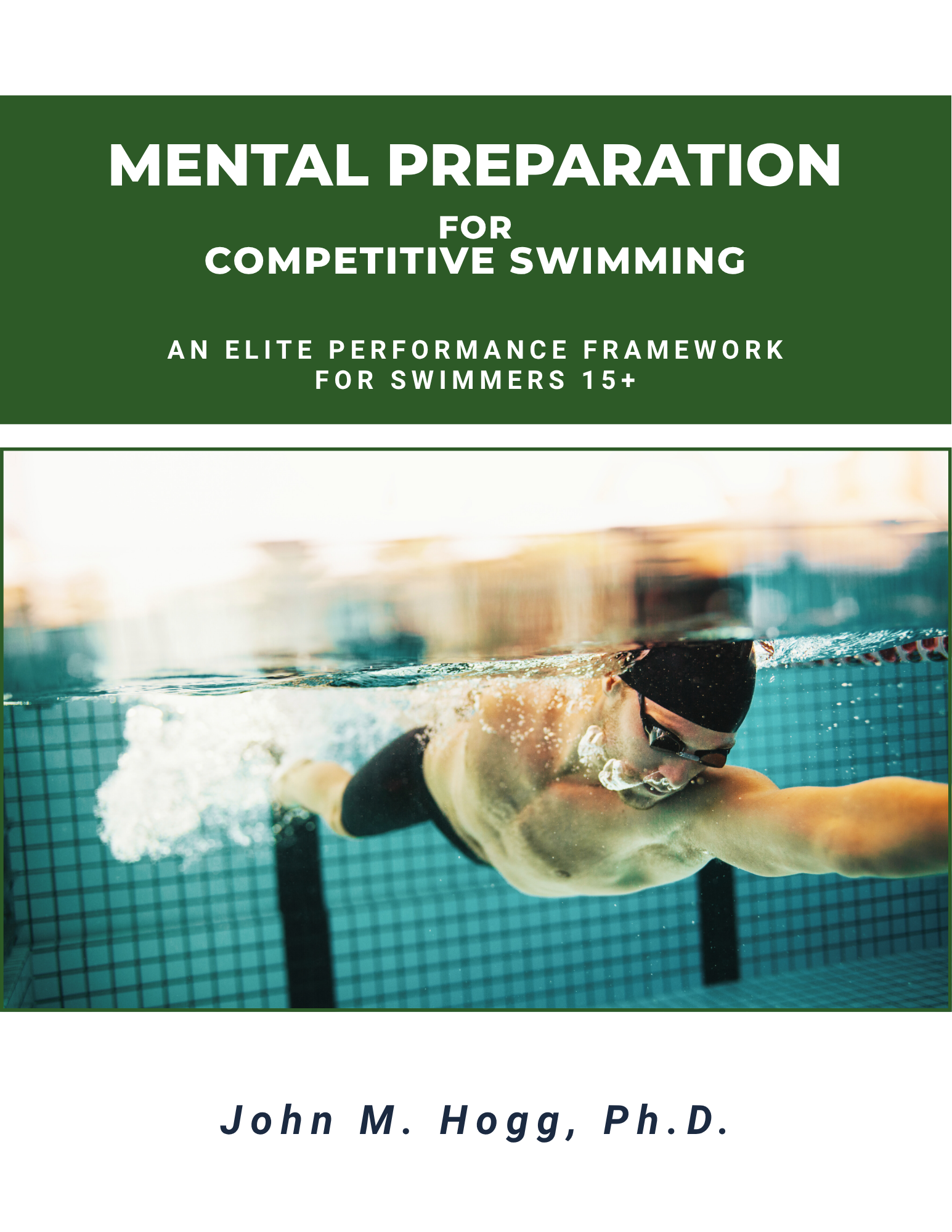 Cover of the Mental Preparation workbook for swimmers aged 15 and over